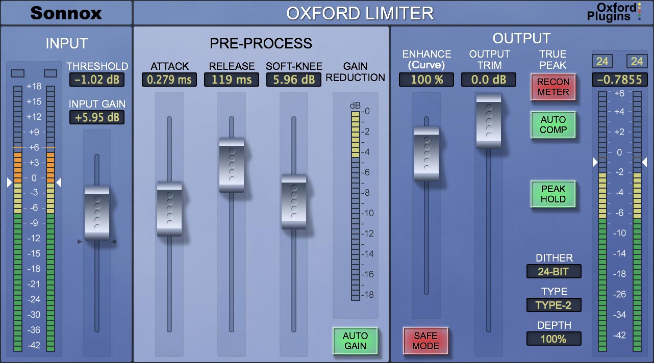 Sonnox Oxford Limiter Native  [Latest Version]